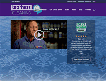 Tablet Screenshot of brotherscleaning.com
